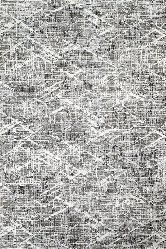 Antrasit Gri Dokulu Mermer Desenli Halı - Yıkanabilir - Kaymaz Taban - Pati Dostu