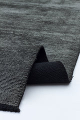 Nuvra Grey Red Plain Modern Melange Effect Rug