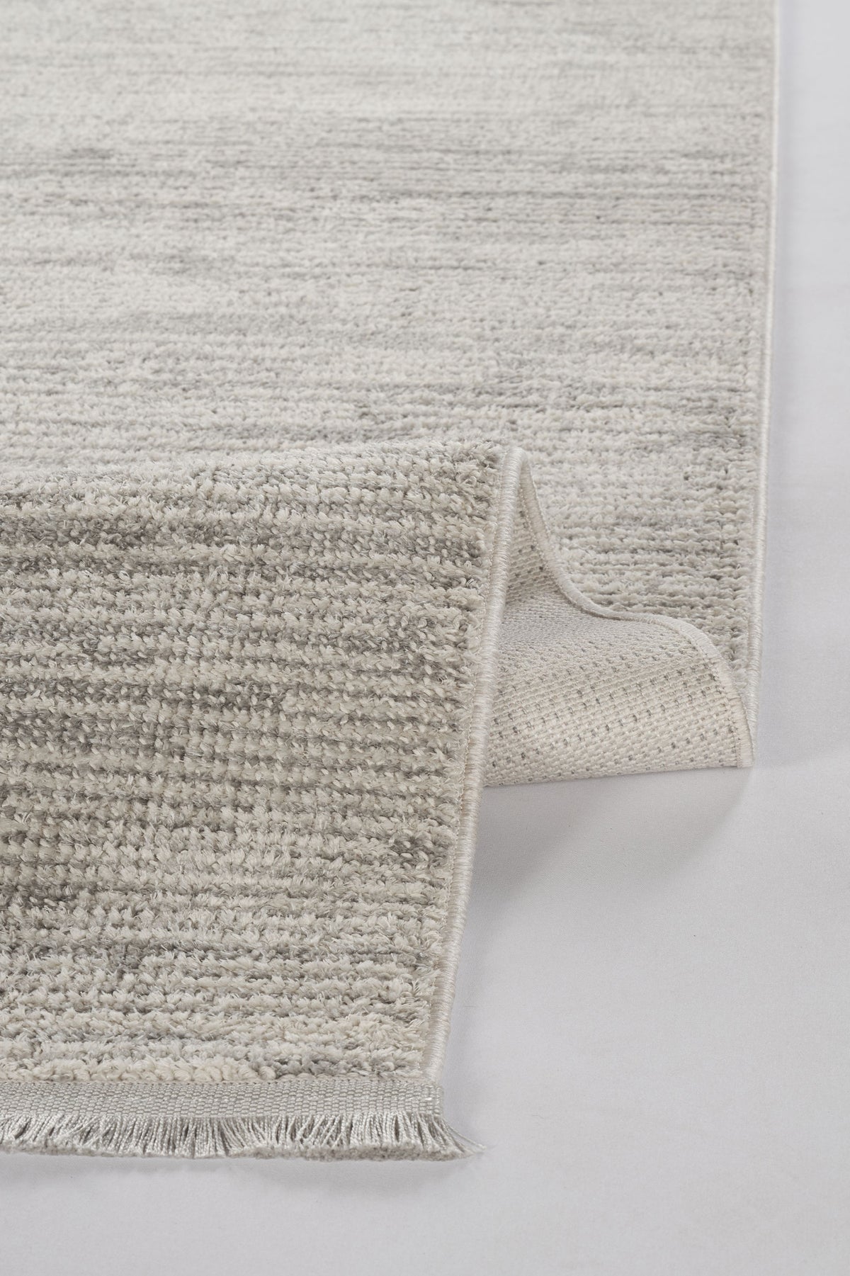 Alovi Gri Beyaz Soyut Desenli Modern Makine Halısı – doku yakın çekim