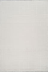 Milna White Ecru Geometric Pattern Modern Rug