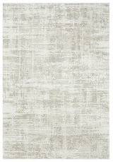 Zelva Beige Rot Moderner Abstrakt Gemusterter Maschinell Gefertigter Teppich