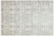 Davela Açık Gri Kum Rengi Soyut Desenli Modern Makine Halısı