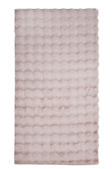 Tavlin Toz Pembe Düz Desenli Modern Makine Halısı