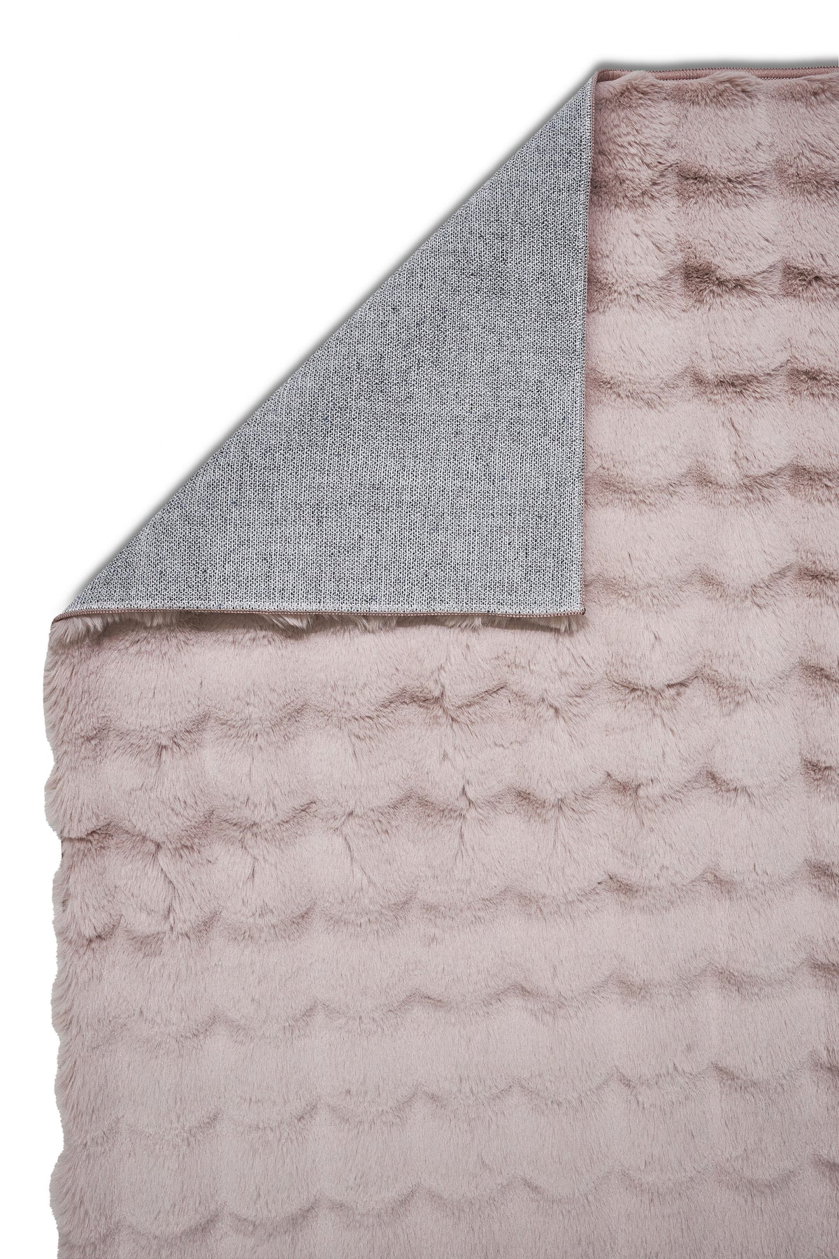 Tavlin Toz Pembe Düz Desenli Modern Makine Halısı