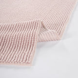 Redin Powder Pink Plain Modern Kids Room Rug