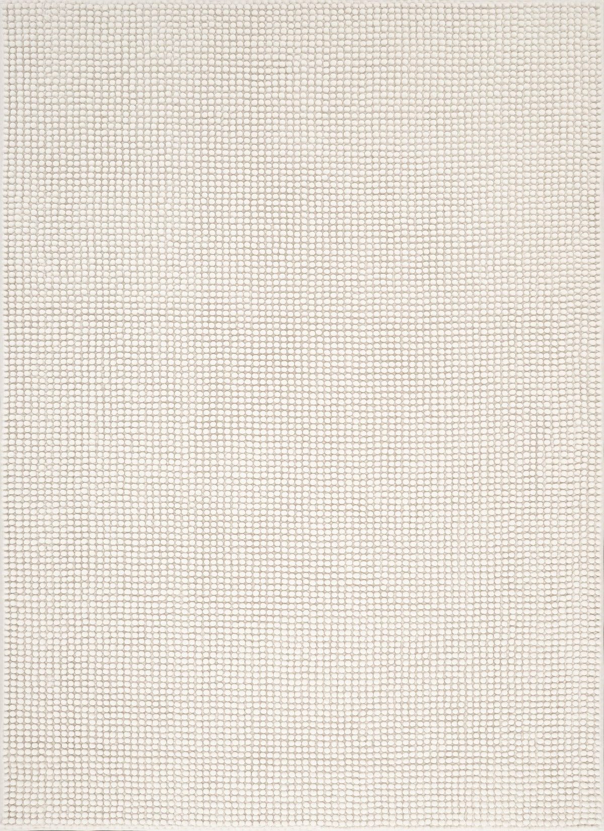 Redin White Red Modern Geometric Embossed Rug – texture close-up