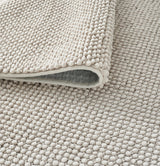 Veltin Beige Plain Embossed Modern Machine-Made Rug