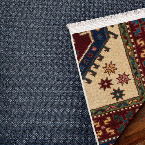 Bordo Göbekli Modern Etnik Desenli Halı  | Makinada Yıkanabilir | Hav Toz Vermez | Leke Tutmayaz | Kaymaz Taban | Dijital Makine Baskı | Salon Yolluk Mutfak Halısı