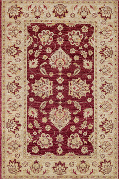 Bordo Bordürlü Modern Etnik Desenli Halı  | Makinada Yıkanabilir | Hav Toz Vermez | Leke Tutmayaz | Kaymaz Taban | Dijital Makine Baskı | Salon Yolluk Mutfak Halısı