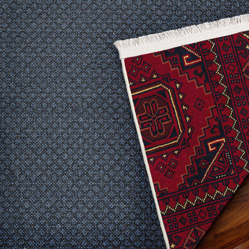 Bordo Bordürlü Modern Etnik Desenli Halı  | Makinada Yıkanabilir | Hav Toz Vermez | Leke Tutmayaz | Kaymaz Taban | Dijital Makine Baskı | Salon Yolluk Mutfak Halısı