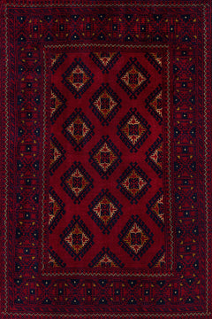 Bordo Bordürlü Modern Etnik Desenli Halı  | Makinada Yıkanabilir | Hav Toz Vermez | Leke Tutmayaz | Kaymaz Taban | Dijital Makine Baskı | Salon Yolluk Mutfak Halısı