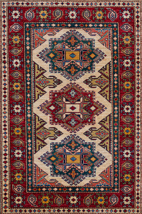 Bordo Madalyon Modern Etnik Desenli Halı  | Makinada Yıkanabilir | Hav Toz Vermez | Leke Tutmayaz | Kaymaz Taban | Dijital Makine Baskı | Salon Yolluk Mutfak Halısı