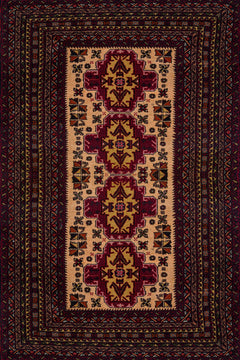 Bordo Madalyon Modern Etnik Desenli Halı  | Makinada Yıkanabilir | Hav Toz Vermez | Leke Tutmayaz | Kaymaz Taban | Dijital Makine Baskı | Salon Yolluk Mutfak Halısı