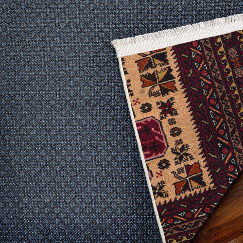 Bordo Madalyon Modern Etnik Desenli Halı  | Makinada Yıkanabilir | Hav Toz Vermez | Leke Tutmayaz | Kaymaz Taban | Dijital Makine Baskı | Salon Yolluk Mutfak Halısı