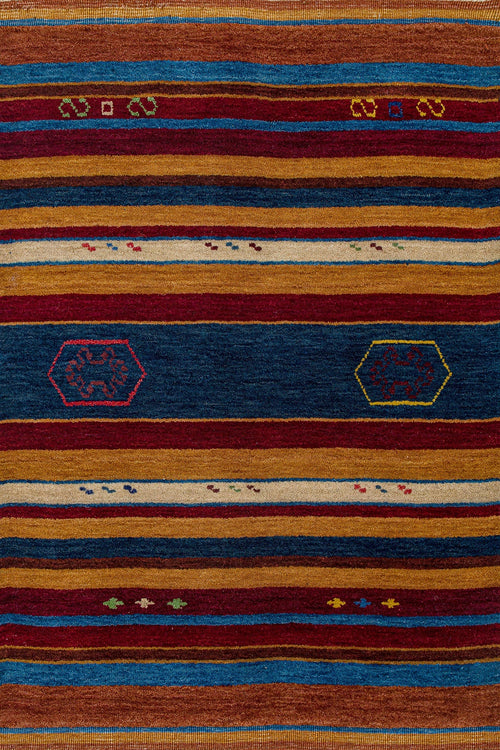 Bordo Çizgili Modern Etnik Desenli Halı  | Makinada Yıkanabilir | Hav Toz Vermez | Leke Tutmayaz | Kaymaz Taban | Dijital Makine Baskı | Salon Yolluk Mutfak Halısı