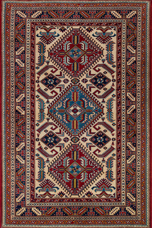 Bordo Madalyon Modern Etnik Desenli Halı  | Makinada Yıkanabilir | Hav Toz Vermez | Leke Tutmayan | Kaymaz Taban | Dijital Makine Baskı | Salon Yolluk Mutfak Halısı