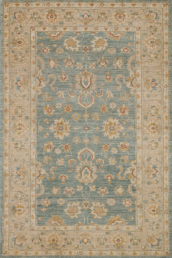 Bej Krem Bohem Eskitme Halı - Yıkanabilir - Kaymaz Taban - Pati Dostu