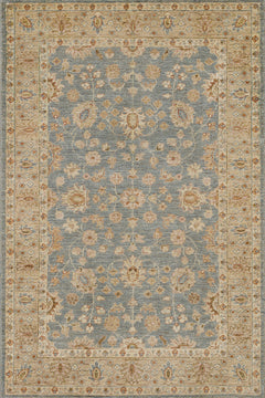 Mavi Çiçekli Modern Etnik Desenli Halı  | Makinada Yıkanabilir | Hav Toz Vermez | Leke Tutmayan | Kaymaz Taban | Dijital Makine Baskı | Salon Yolluk Mutfak Halısı