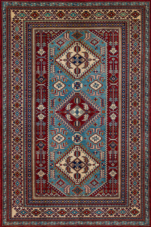 Bordo Madalyon Modern Etnik Desenli Halı  | Makinada Yıkanabilir | Hav Toz Vermez | Leke Tutmayan | Kaymaz Taban | Dijital Makine Baskı | Salon Yolluk Mutfak Halısı