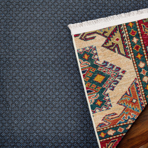 Bordo Madalyon Modern Etnik Desenli Halı  | Makinada Yıkanabilir | Hav Toz Vermez | Leke Tutmayan | Kaymaz Taban | Dijital Makine Baskı | Salon Yolluk Mutfak Halısı