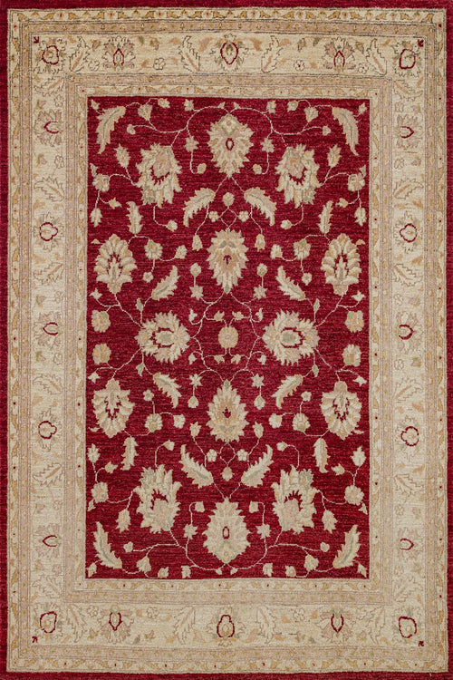 Bordo Bordürlü Modern Etnik Desenli Halı  | Makinada Yıkanabilir | Hav Toz Vermez | Leke Tutmayan | Kaymaz Taban | Dijital Makine Baskı | Salon Yolluk Mutfak Halısı