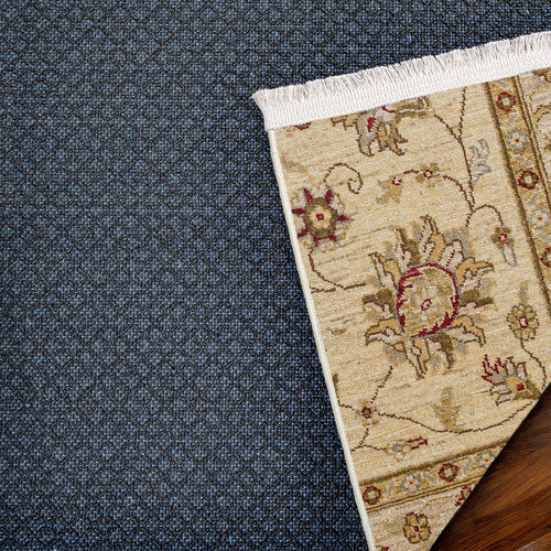 Krem Bordürlü Modern Etnik Desenli Halı  | Makinada Yıkanabilir | Hav Toz Vermez | Leke Tutmayan | Kaymaz Taban | Dijital Makine Baskı | Salon Yolluk Mutfak Halısı