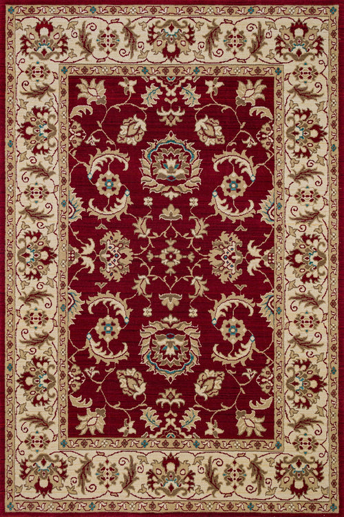 Bordo Bordürlü Modern Etnik Desenli Halı  | Makinada Yıkanabilir | Hav Toz Vermez | Leke Tutmayan | Kaymaz Taban | Dijital Makine Baskı | Salon Yolluk Mutfak Halısı