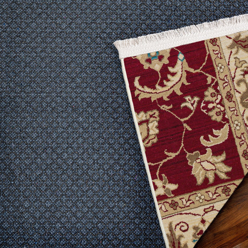 Bordo Bordürlü Modern Etnik Desenli Halı  | Makinada Yıkanabilir | Hav Toz Vermez | Leke Tutmayan | Kaymaz Taban | Dijital Makine Baskı | Salon Yolluk Mutfak Halısı