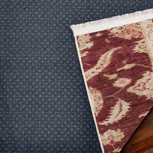 Bordo Madalyon Modern Etnik Desenli Halı  | Makinada Yıkanabilir | Hav Toz Vermez | Leke Tutmayan | Kaymaz Taban | Dijital Makine Baskı | Salon Yolluk Mutfak Halısı