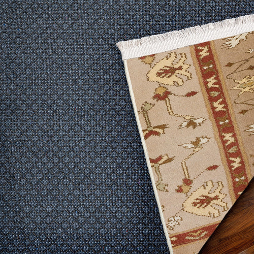 Krem Bordürlü Modern Etnik Desenli Halı  | Makinada Yıkanabilir | Hav Toz Vermez | Leke Tutmayan | Kaymaz Taban | Dijital Makine Baskı | Salon Yolluk Mutfak Halısı