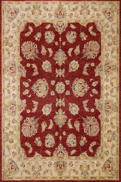 Bordo Çiçekli Modern Etnik Desenli Halı  | Makinada Yıkanabilir | Hav Toz Vermez | Leke Tutmayan | Kaymaz Taban | Dijital Makine Baskı | Salon Yolluk Mutfak Halısı