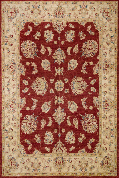 Bordo Çiçekli Modern Etnik Desenli Halı  | Makinada Yıkanabilir | Hav Toz Vermez | Leke Tutmayan | Kaymaz Taban | Dijital Makine Baskı | Salon Yolluk Mutfak Halısı