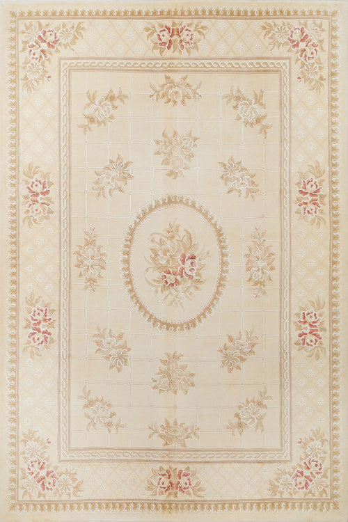 Krem Çiçekli Modern Etnik Desenli Halı  | Makinada Yıkanabilir | Hav Toz Vermez | Leke Tutmayan | Kaymaz Taban | Dijital Makine Baskı | Salon Yolluk Mutfak Halısı