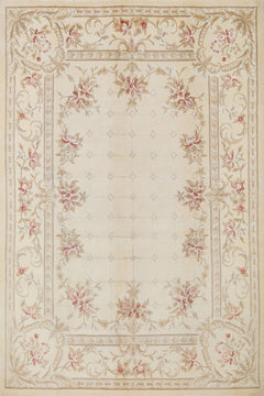 Krem Çiçekli Modern Etnik Desenli Halı  | Makinada Yıkanabilir | Hav Toz Vermez | Leke Tutmayan | Kaymaz Taban | Dijital Makine Baskı | Salon Yolluk Mutfak Halısı