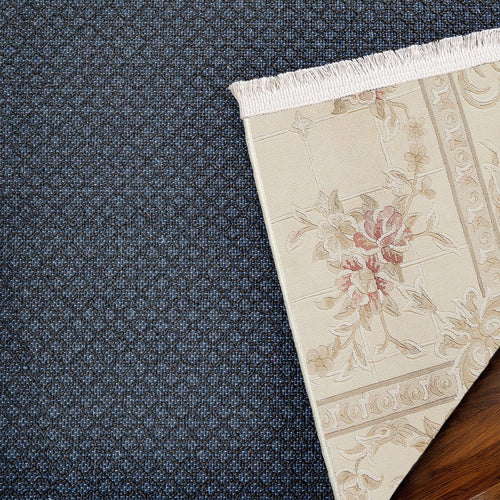 Krem Çiçekli Modern Etnik Desenli Halı  | Makinada Yıkanabilir | Hav Toz Vermez | Leke Tutmayan | Kaymaz Taban | Dijital Makine Baskı | Salon Yolluk Mutfak Halısı