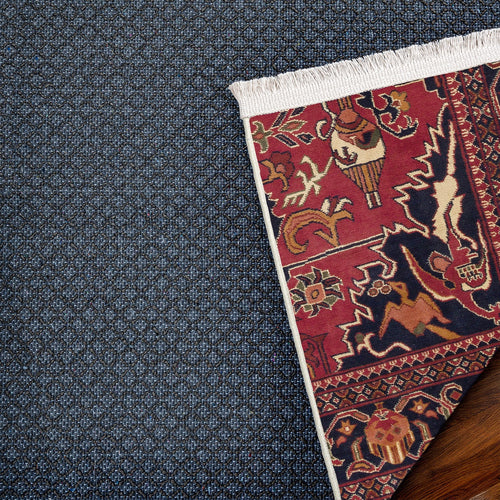 Bordo Göbekli Modern Etnik Desenli Halı  | Makinada Yıkanabilir | Hav Toz Vermez | Leke Tutmayan | Kaymaz Taban | Dijital Makine Baskı | Salon Yolluk Mutfak Halısı