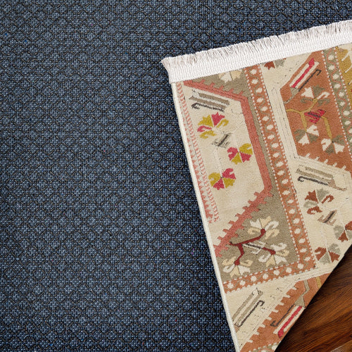 Yeşil Bordürlü Modern Etnik Desenli Halı  | Makinada Yıkanabilir | Hav Toz Vermez | Leke Tutmayan | Kaymaz Taban | Dijital Makine Baskı | Salon Yolluk Mutfak Halısı