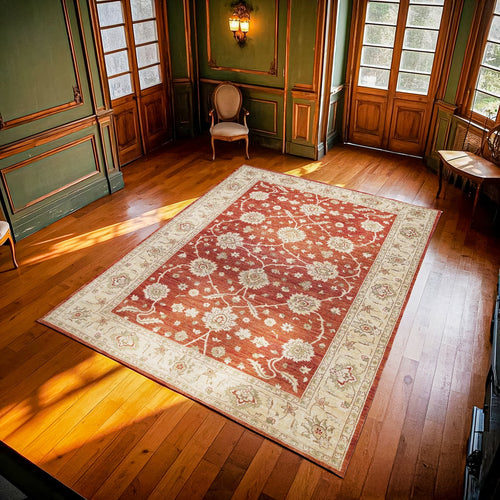 Bordo Çiçekli Modern Etnik Desenli Halı  | Makinada Yıkanabilir | Hav Toz Vermez | Leke Tutmayan | Kaymaz Taban | Dijital Makine Baskı | Salon Yolluk Mutfak Halısı