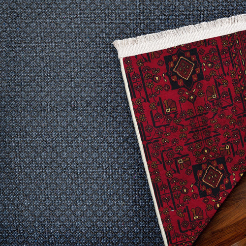 Bordo Çiçekli Modern Etnik Desenli Halı  | Makinada Yıkanabilir | Hav Toz Vermez | Leke Tutmayan | Kaymaz Taban | Dijital Makine Baskı | Salon Yolluk Mutfak Halısı