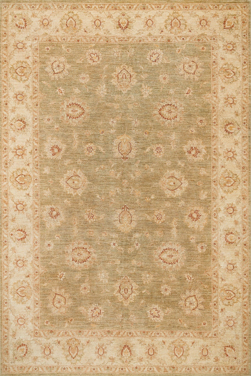 Krem Çiçekli Modern Etnik Desenli Halı  | Makinada Yıkanabilir | Hav Toz Vermez | Leke Tutmayan | Kaymaz Taban | Dijital Makine Baskı | Salon Yolluk Mutfak Halısı