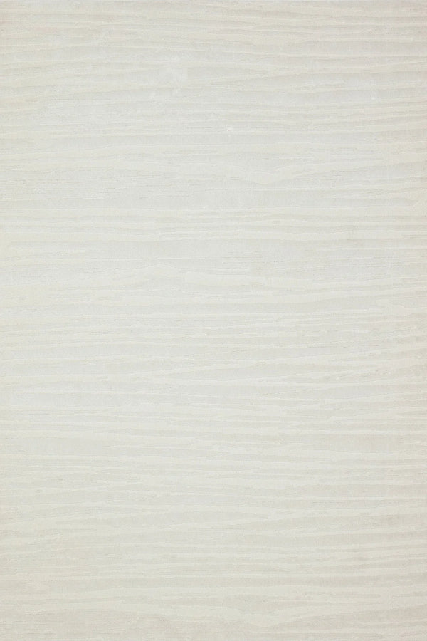 Beyaz Krem Düz Modern Halı - Yıkanabilir - Kaymaz Taban - Pati Dostu