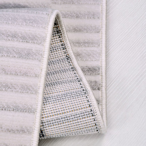 Krem Modern Akrilik Makine Halısı