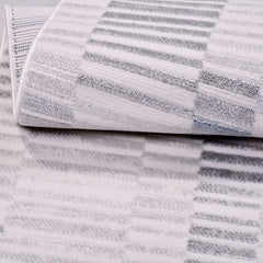 Krem Modern Akrilik Makine Halısı