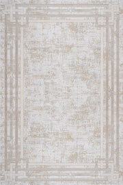 Bordürlü Modern Halı - Yıkanabilir - Kaymaz Taban - Pati Dostu