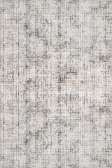 Outlet Digital bedruckter Teppich Grau - Weiß Modern Abstraktes Muster 80x400 cm