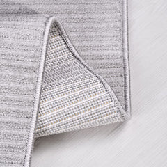 Gri Düz Akrilik Makine Halısı