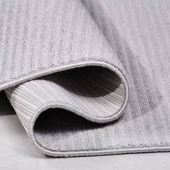 Gri Düz Akrilik Makine Halısı