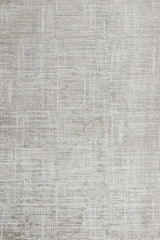 Light Grey Cream Modern Living Room Rug Textured - Cotton