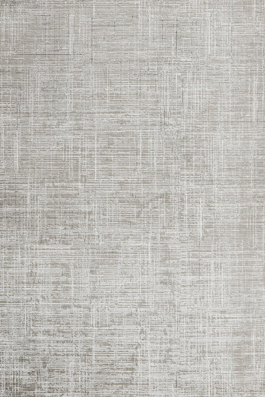 Beyaz Gri Dokulu Minimalist Halı - Yıkanabilir - Kaymaz Taban - Pati Dostu