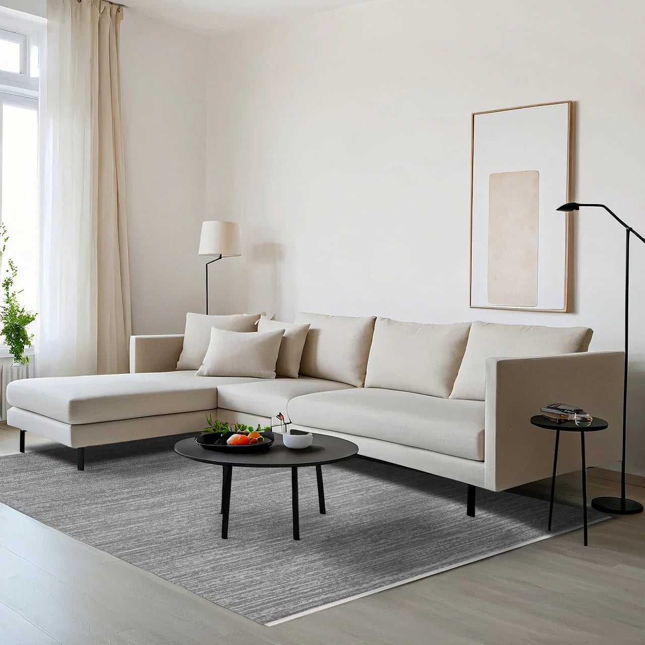Modern Halı - Yıkanabilir - Kaymaz Taban - Pati Dostu